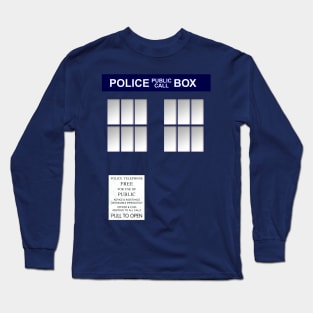 Police Box Modern Long Sleeve T-Shirt